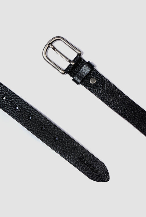 Cinturón Leather Black-100
