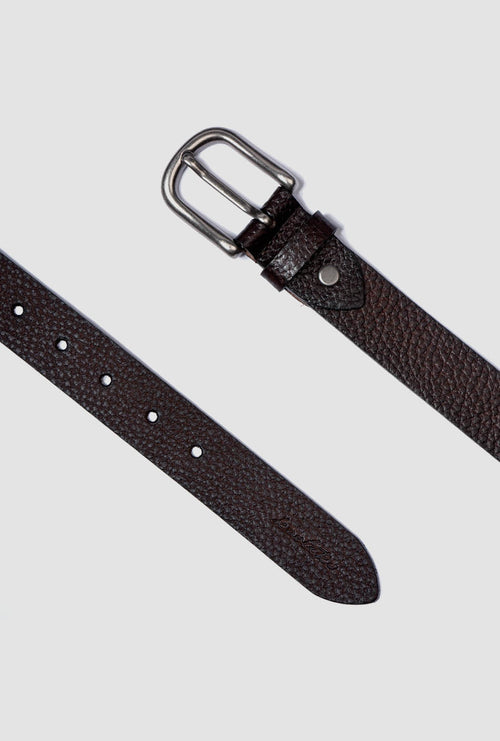 Gürtel Leather Brown