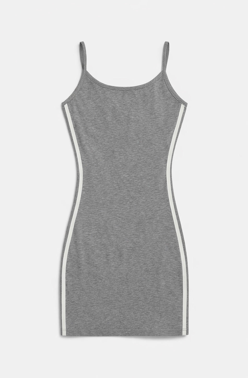 Robe tank Adidas Grey Stripe Logo