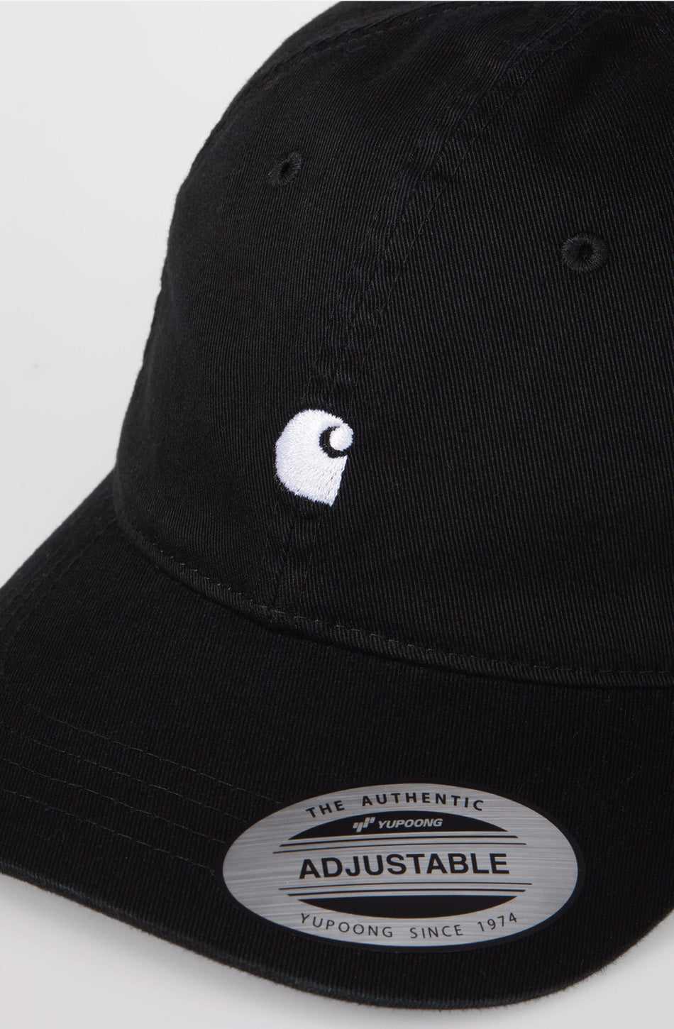 Carhartt WIP Madison Logo Schwarz/Weiß Kappe