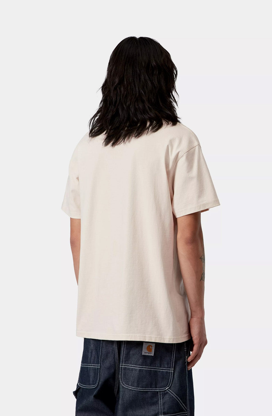 T-shirt CARHARTT American Script Natural
