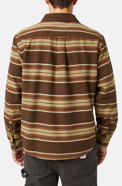 Chemise Katin Sierra Flannel Dark Brown 