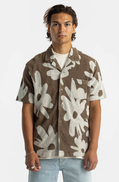 3919 SHIRT S/S  BROWN