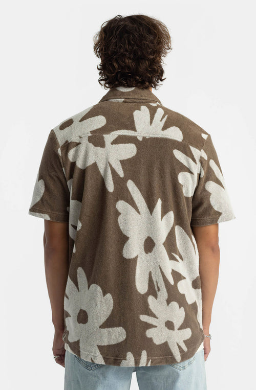 3919 SHIRT S/S  BROWN