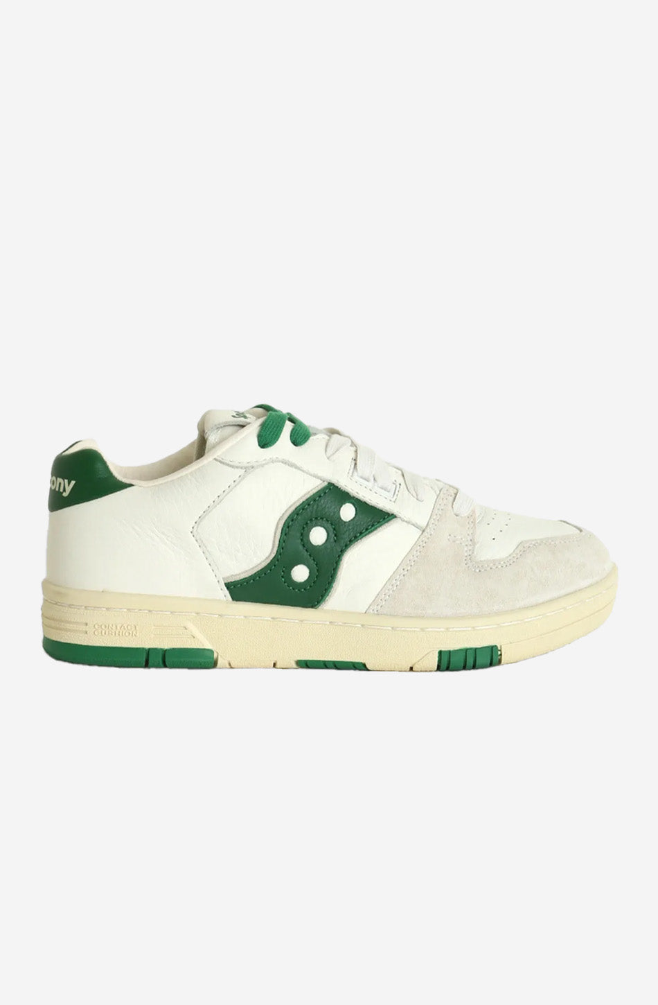 Baskets Saucony Sonic Low Beige/Green