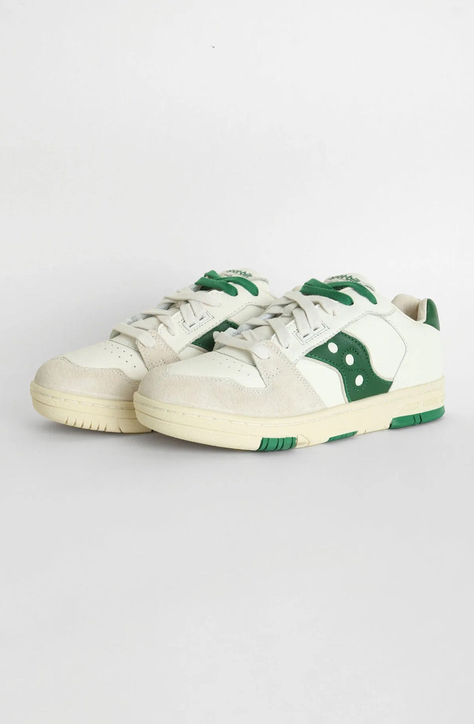 Baskets Saucony Sonic Low Beige/Green