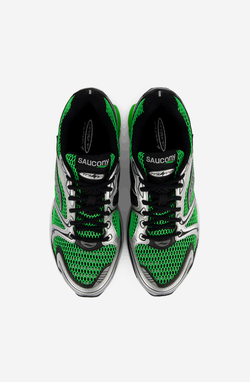 Baskets Saucony Progrid Triumph 4 Green/Silver