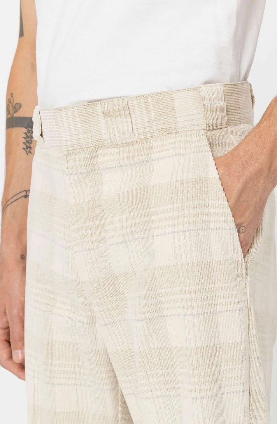Dickies Alma Check Light Hose