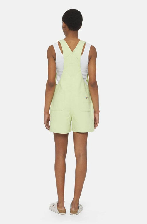 Short Dickies Duck Canvas Bib Pale Green