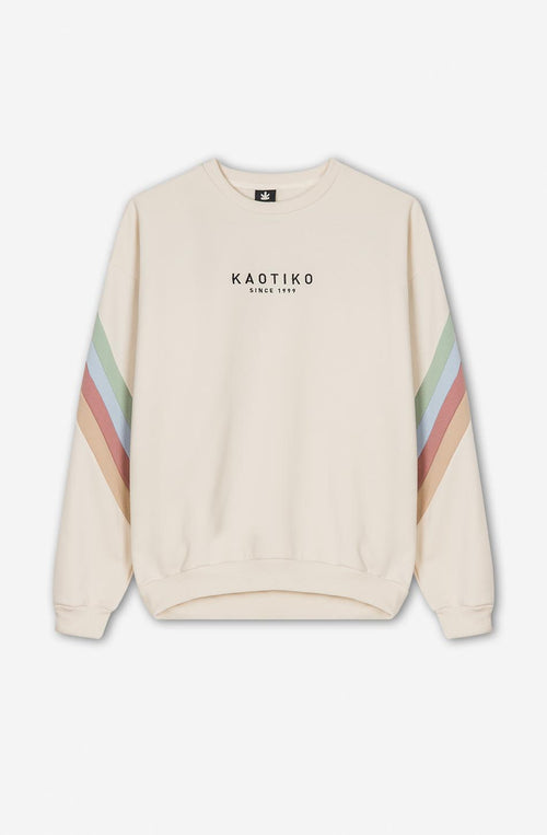 Walker Bone/ Pale Green Sweatshirt