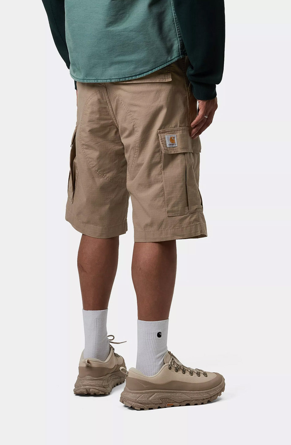 Charhartt WIP Cargo Columbia Leather Rinse Bermuda