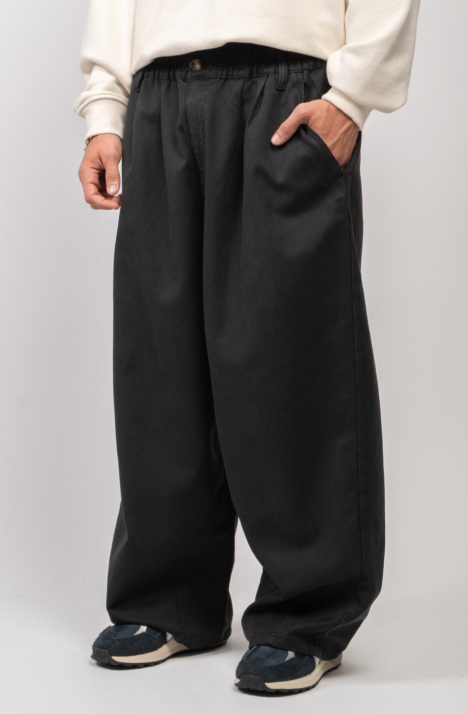 Pantalon large Dandy Noir