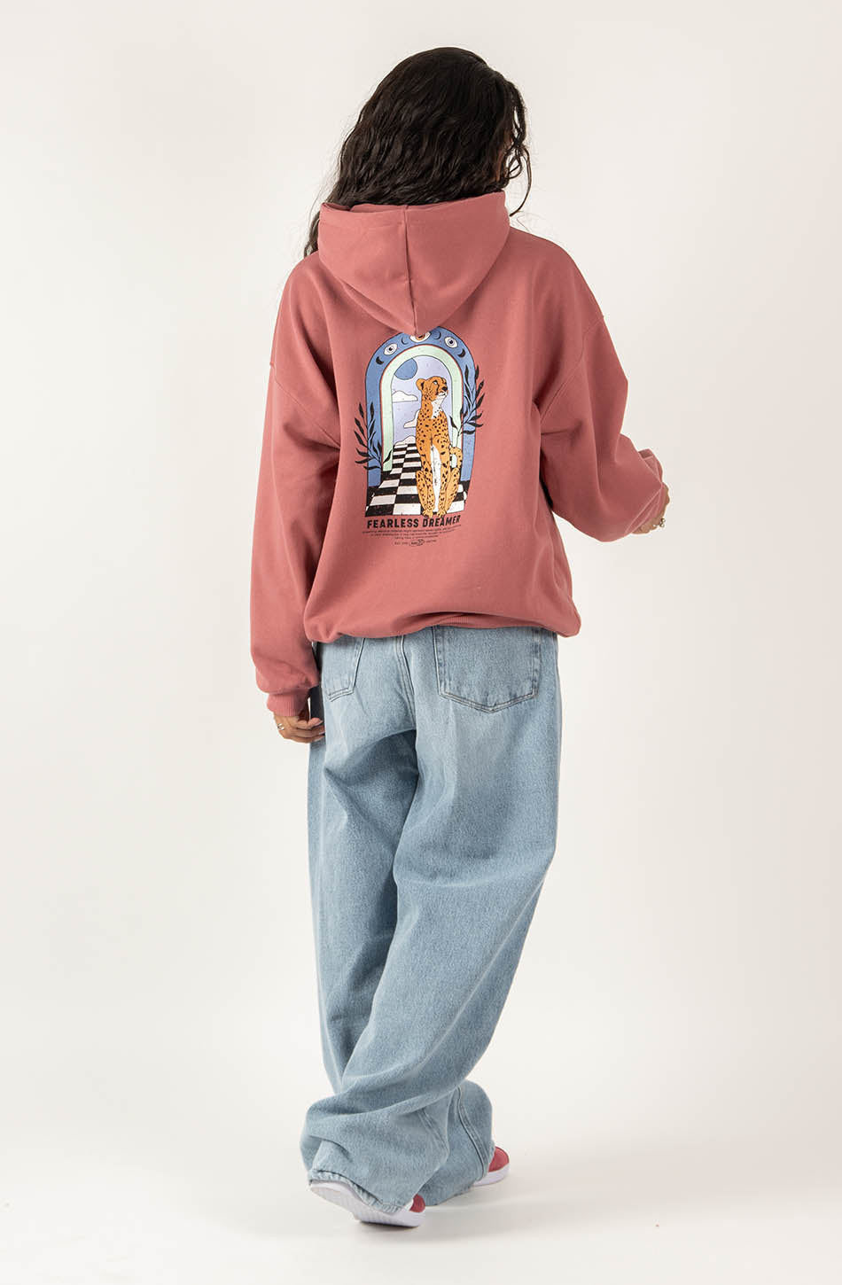 Fearless Dream - Sweat-shirt bourgogne