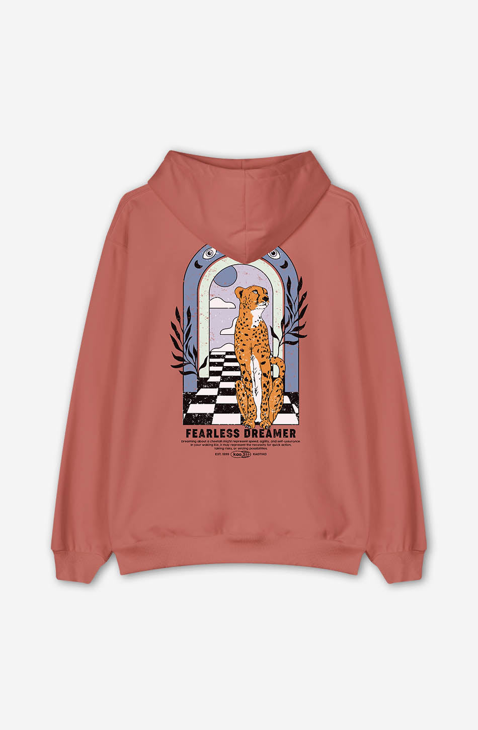 Fearless Dream - Sweat-shirt bourgogne