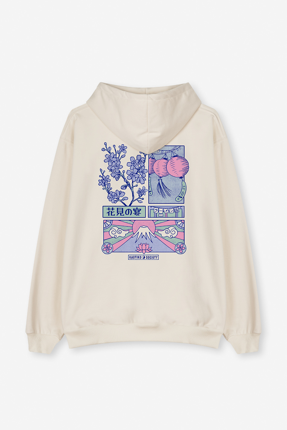 Sudadera Pink Tokyo Ivory