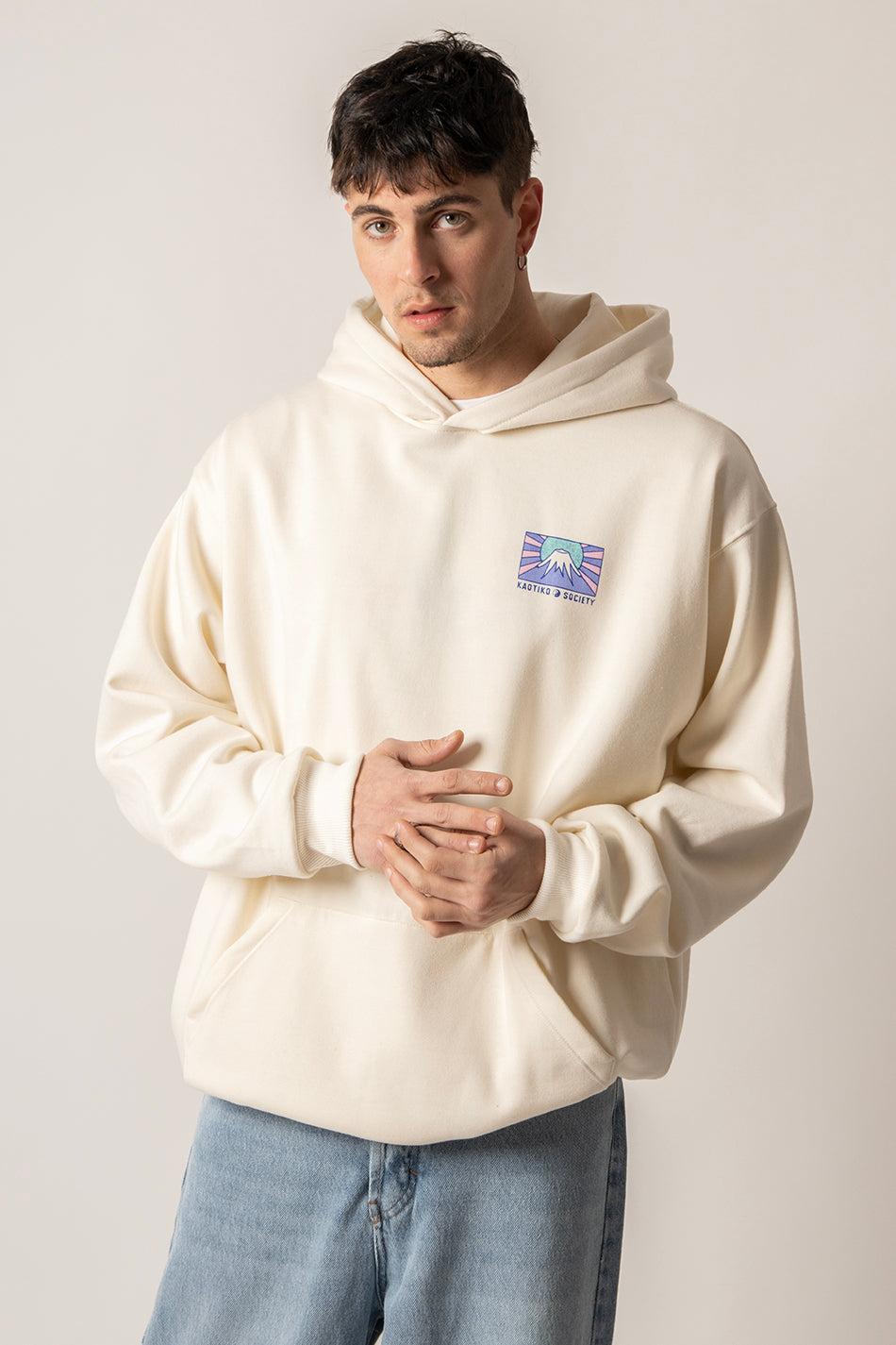 Sudadera Pink Tokyo Ivory