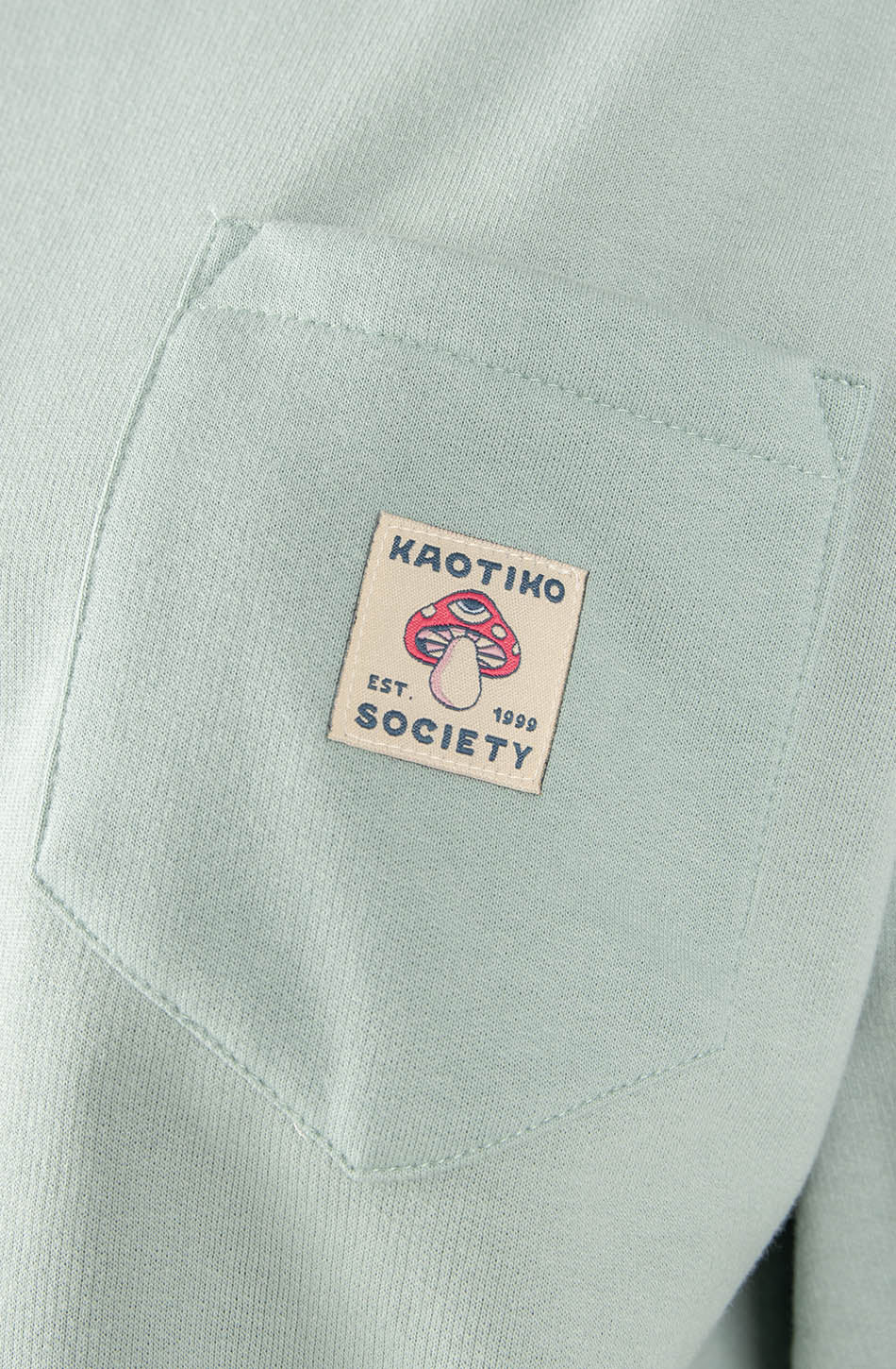 Sweat-shirt Pocket Mushroom Society Cloud 
