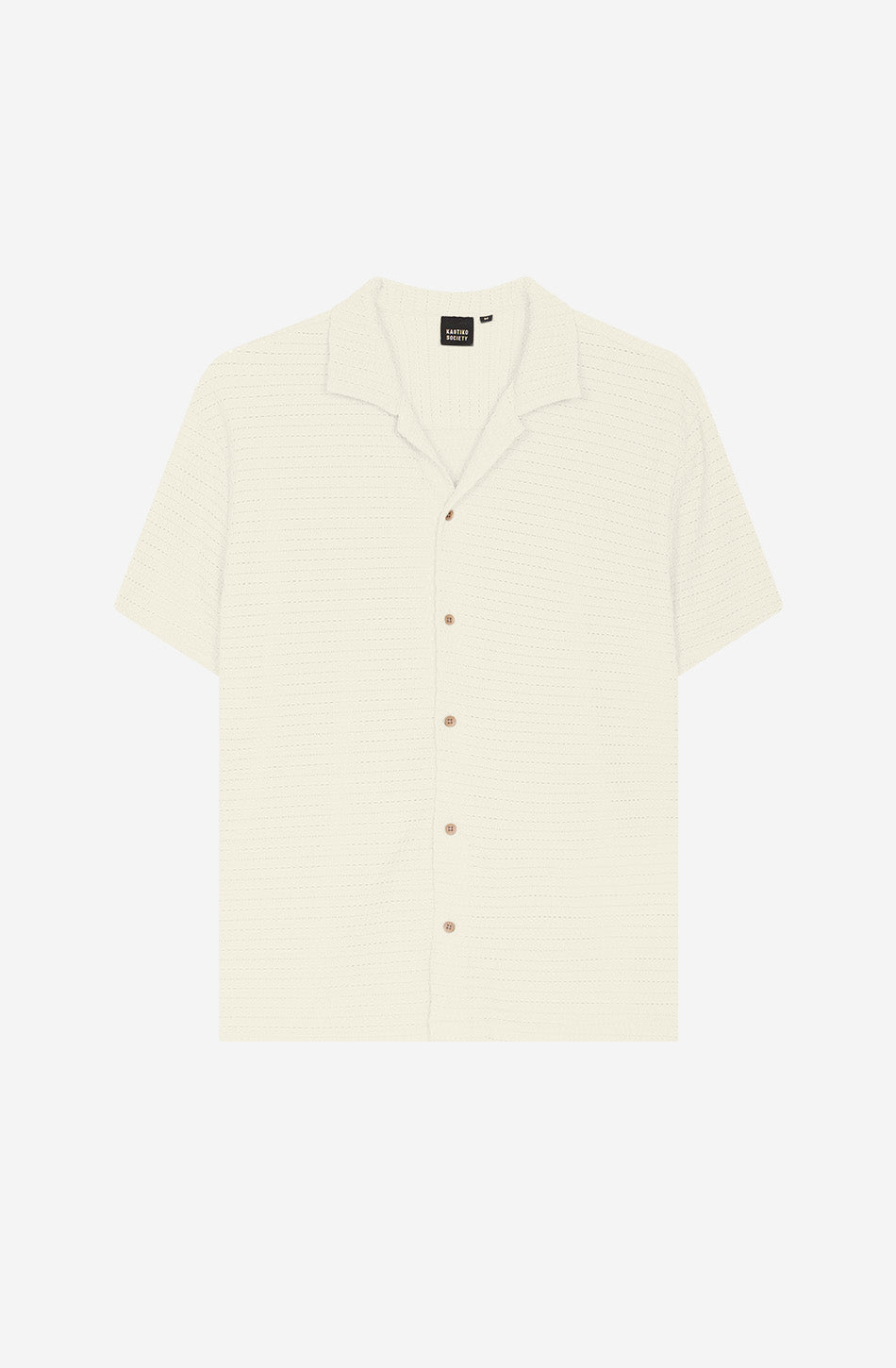 Chemise en crochet ivoire