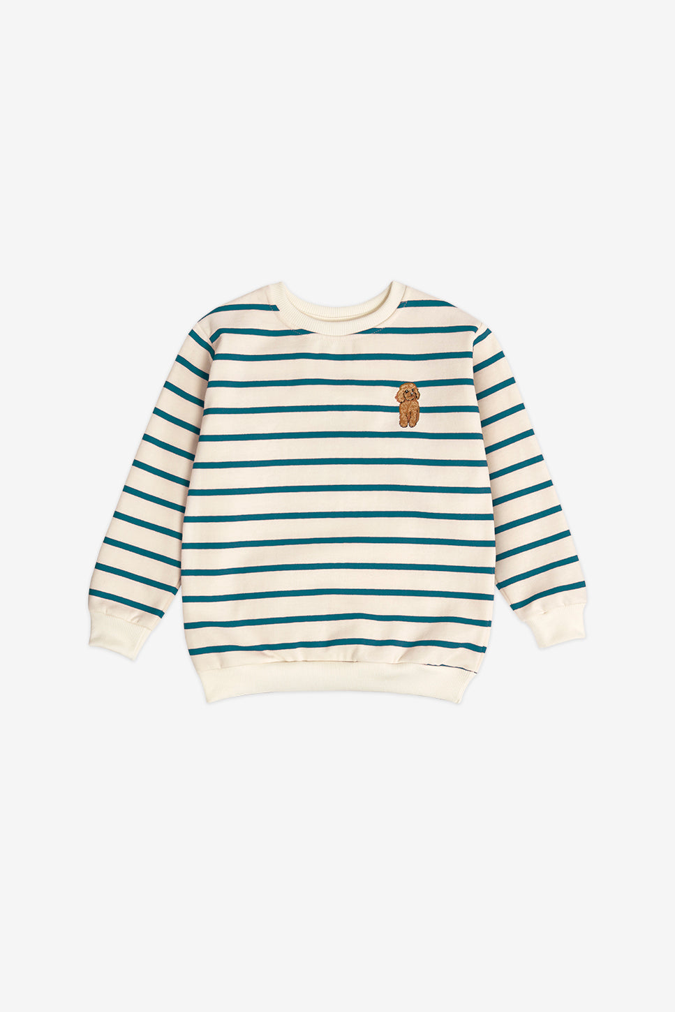 Sudadera Stripes Poodle Green