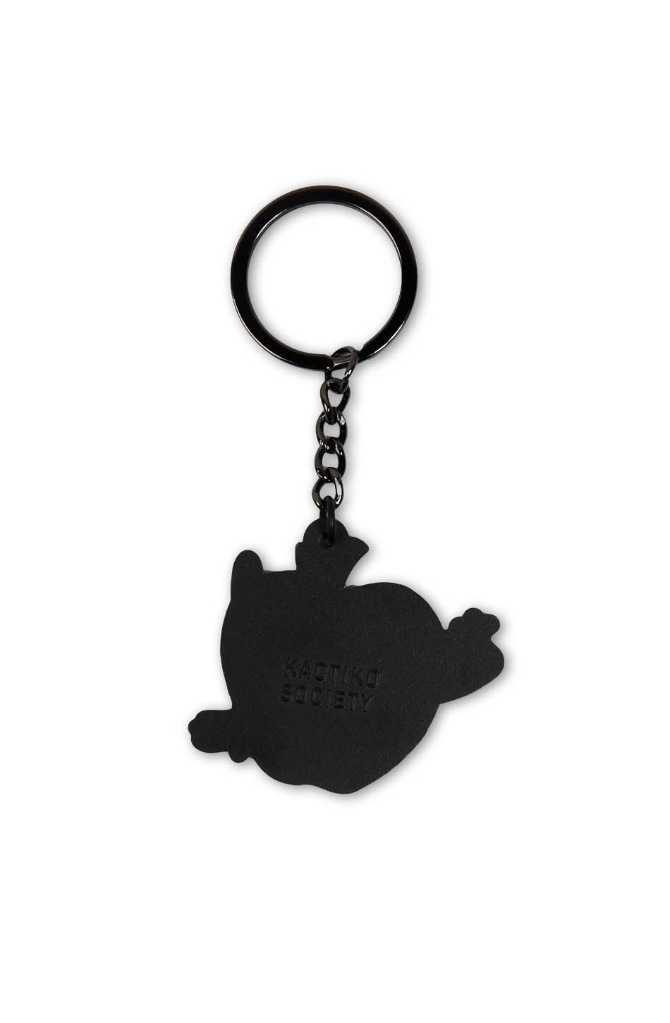 Porte-clés pomme en métal