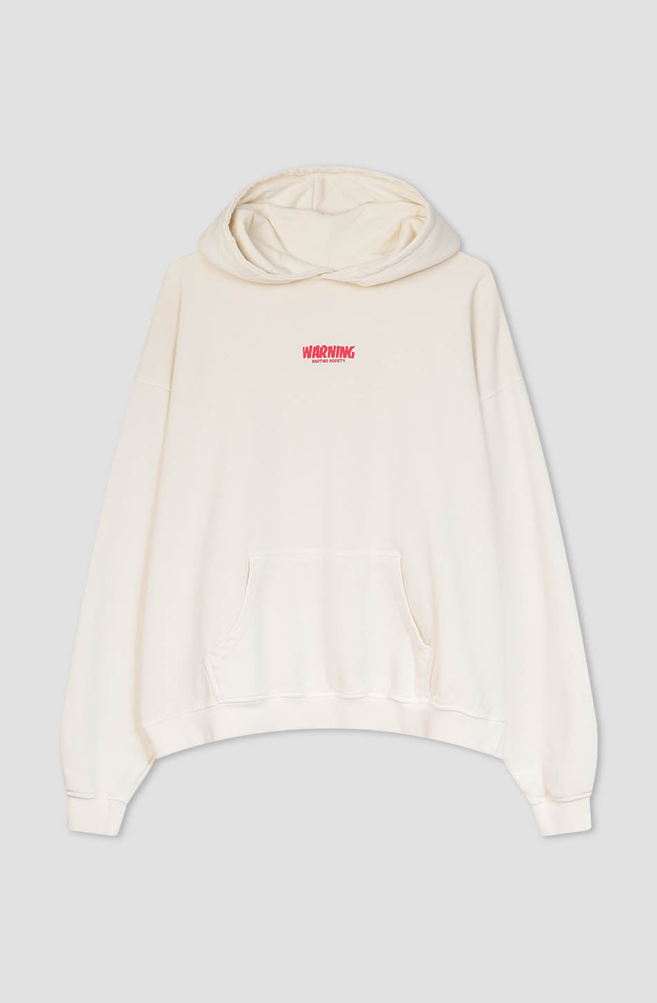 Sudadera Washed Warning Bone