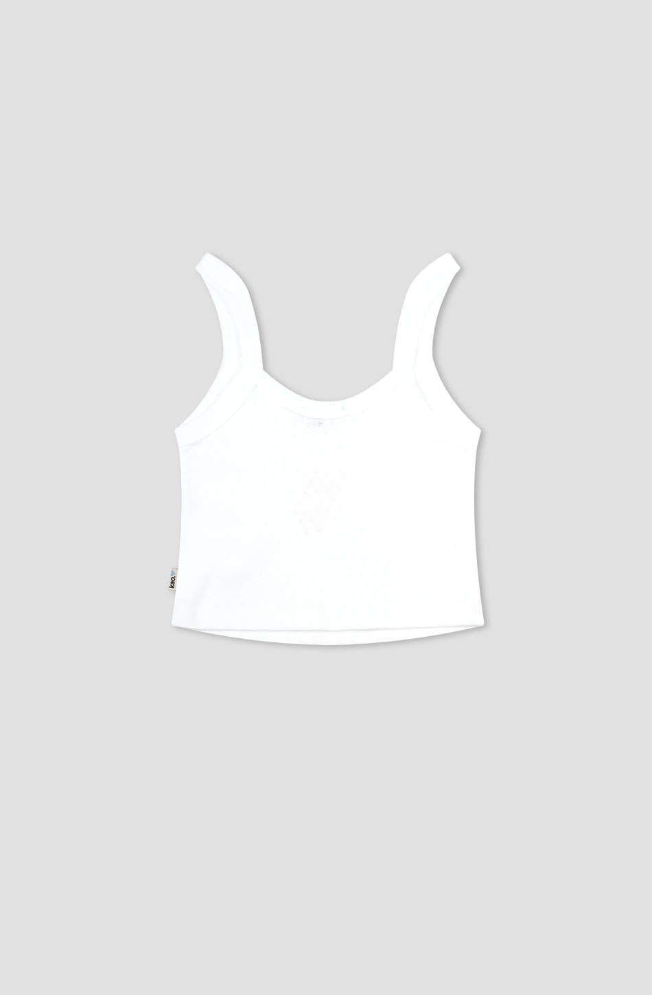 Tank Top Dark People Weiß