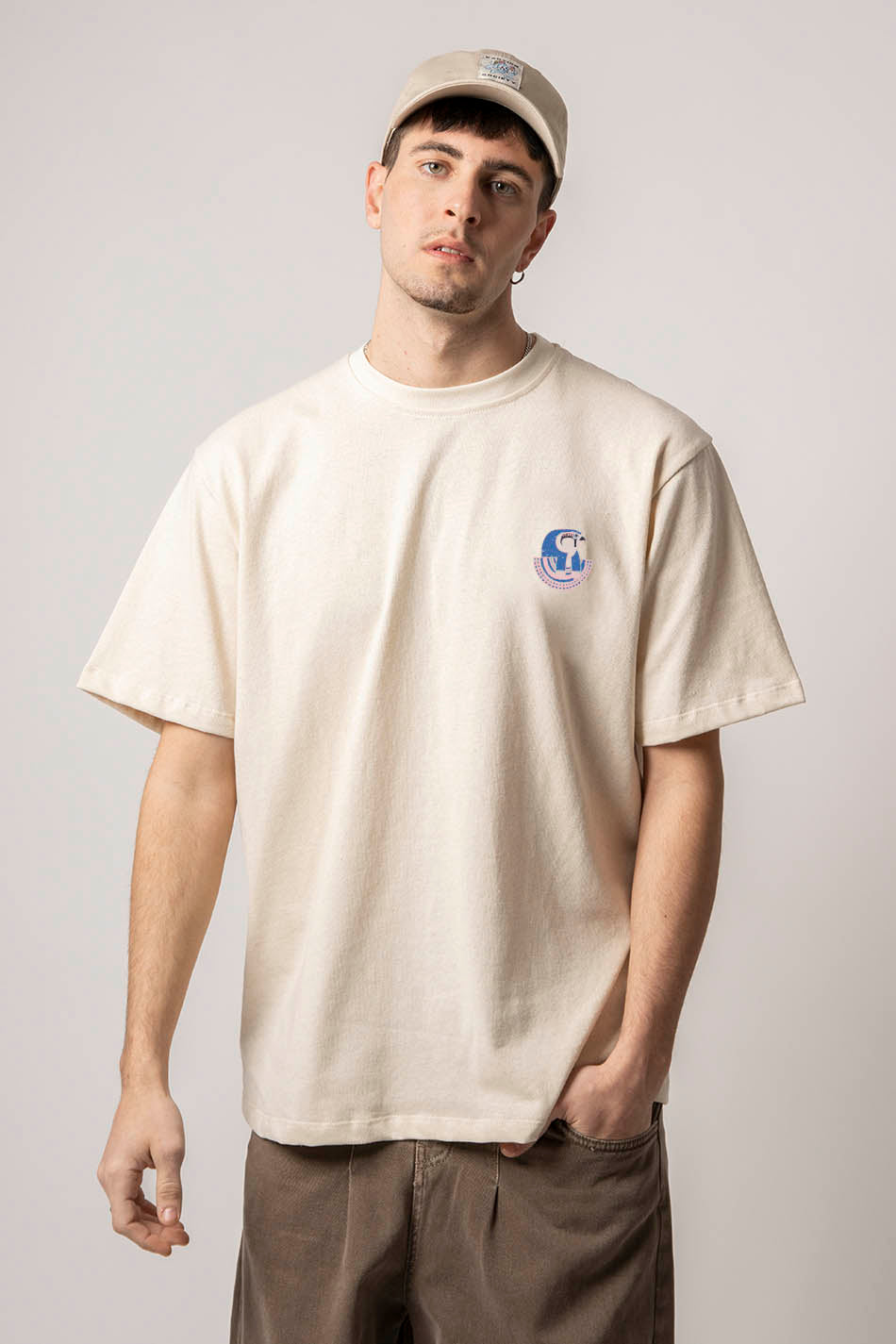 Camiseta Organic Cotton Timeless Immensity Tabacco