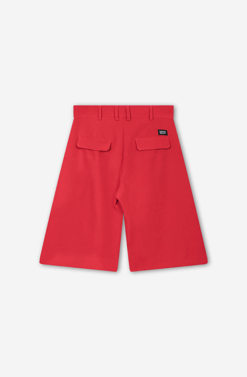 Bermuda Pinzette mit weitem Bein, rot