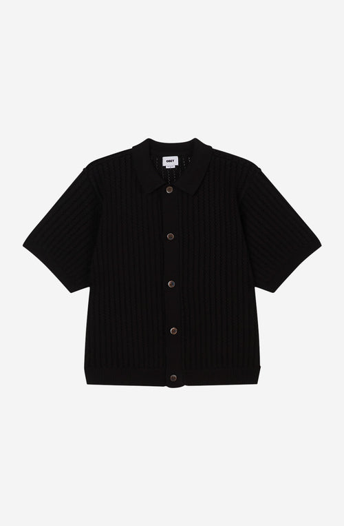 Obey - Dez Sweater Digital - Chemise noire