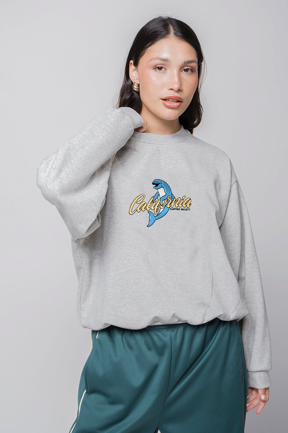 Sudadera Flipper Gray