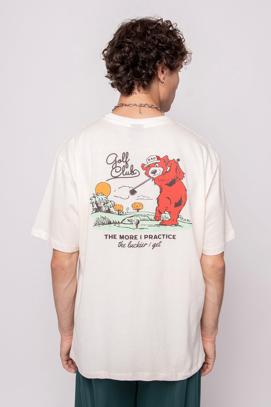 Camiseta Golf Club Ivory