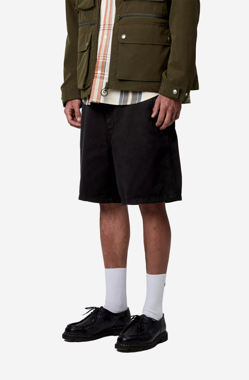 Carhartt WIP Drewe Short Heart C Pinkstripe Ink/Na