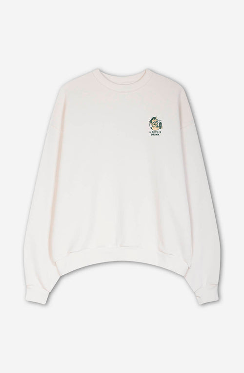 Sudadera Gas Station Organic Cotton Ivory