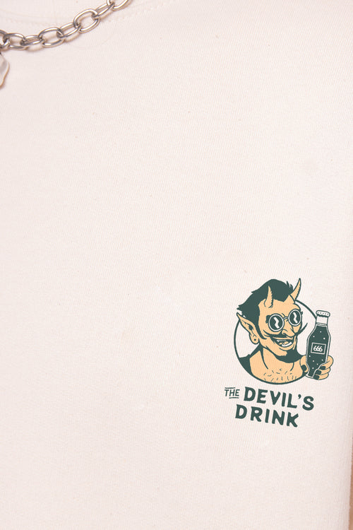 Sudadera Gas Station Organic Cotton Ivory