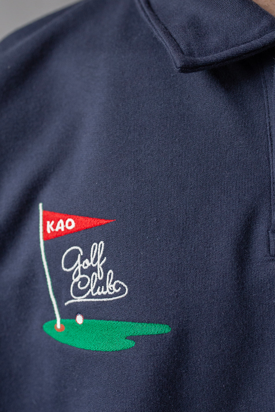 Sudadera Button Bear Golf Club Navy