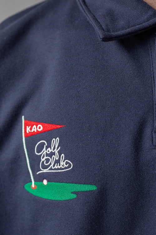 Sudadera Button Bear Golf Club Navy