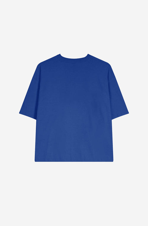 Camiseta Cropped Burning Rebellion Navy