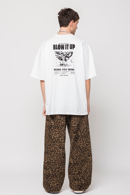 T-shirt Blow It Up Organic Cotton White 