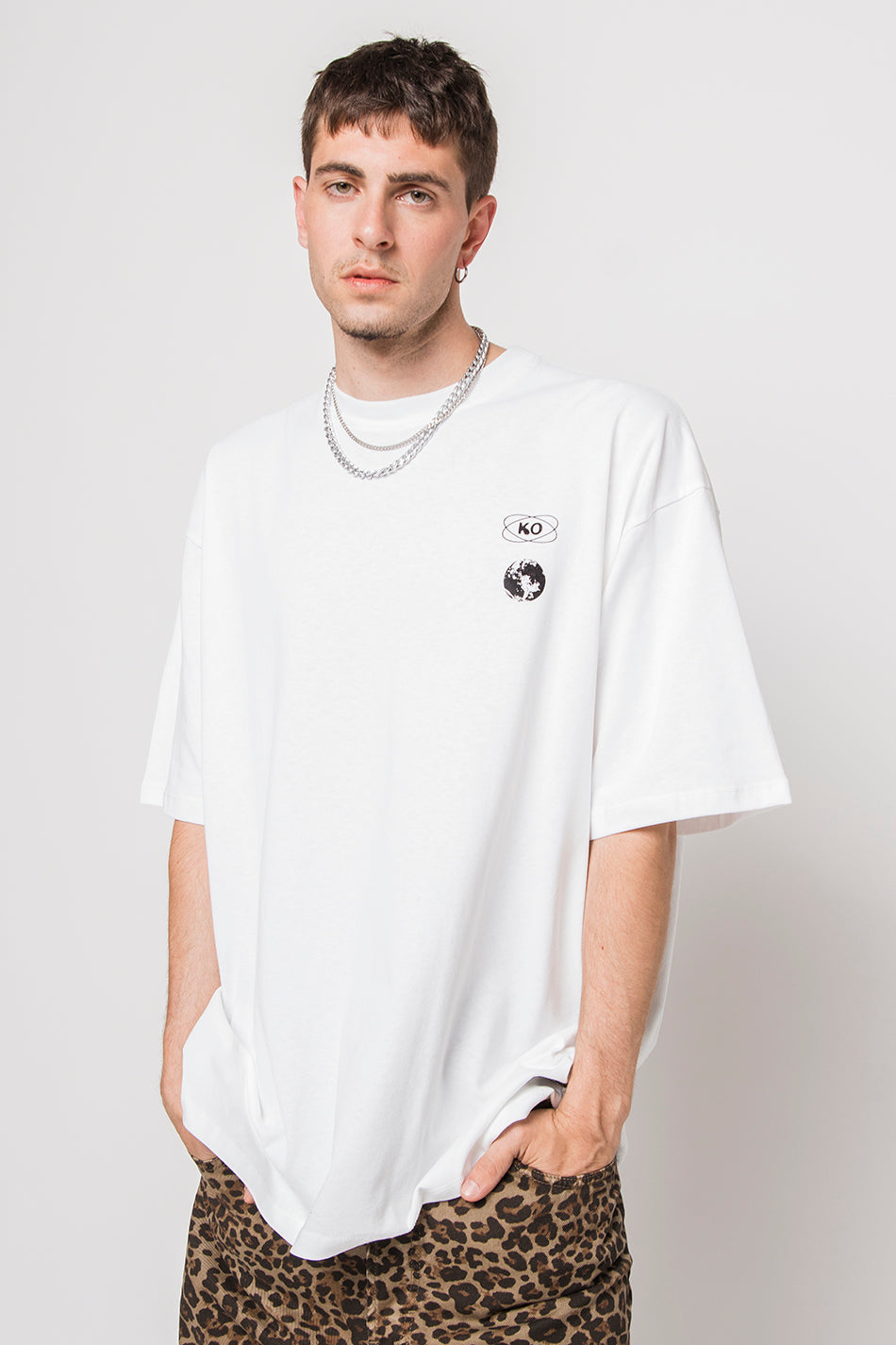 T-shirt Blow It Up Organic Cotton White 