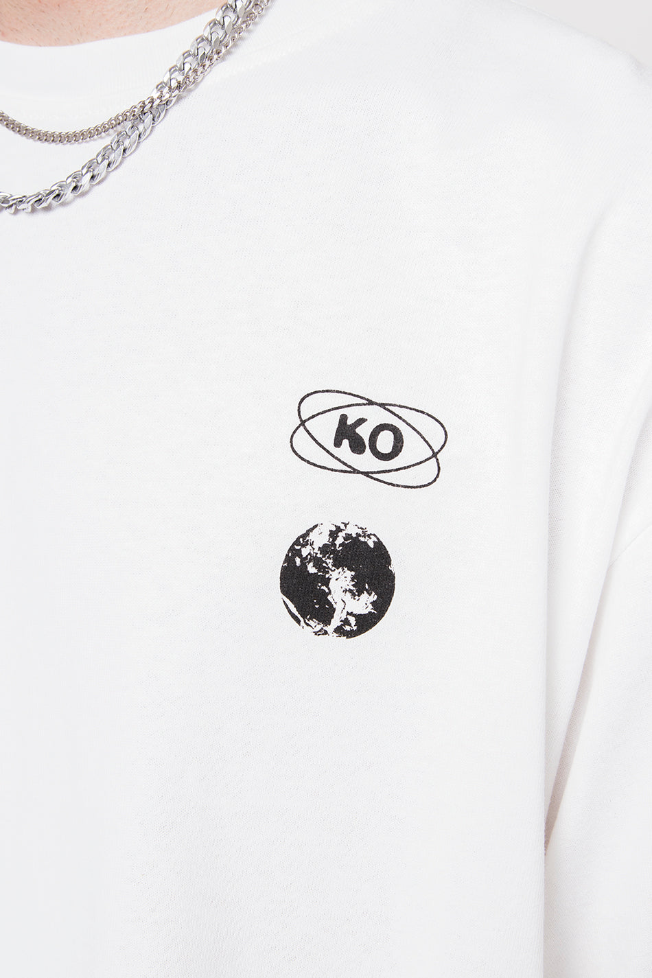 T-shirt Blow It Up Organic Cotton White 