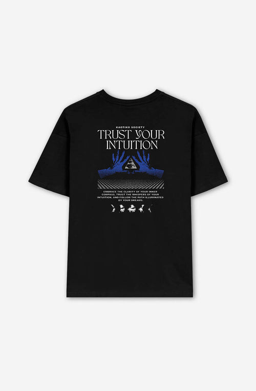 Camiseta Hands Trust Your Intuition Black