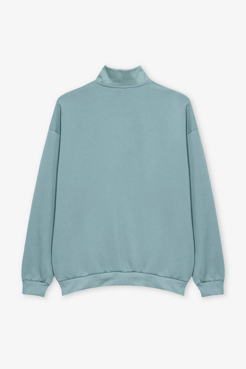 Kaotiko Society Steel Sweatshirt mit halbem Reißverschluss