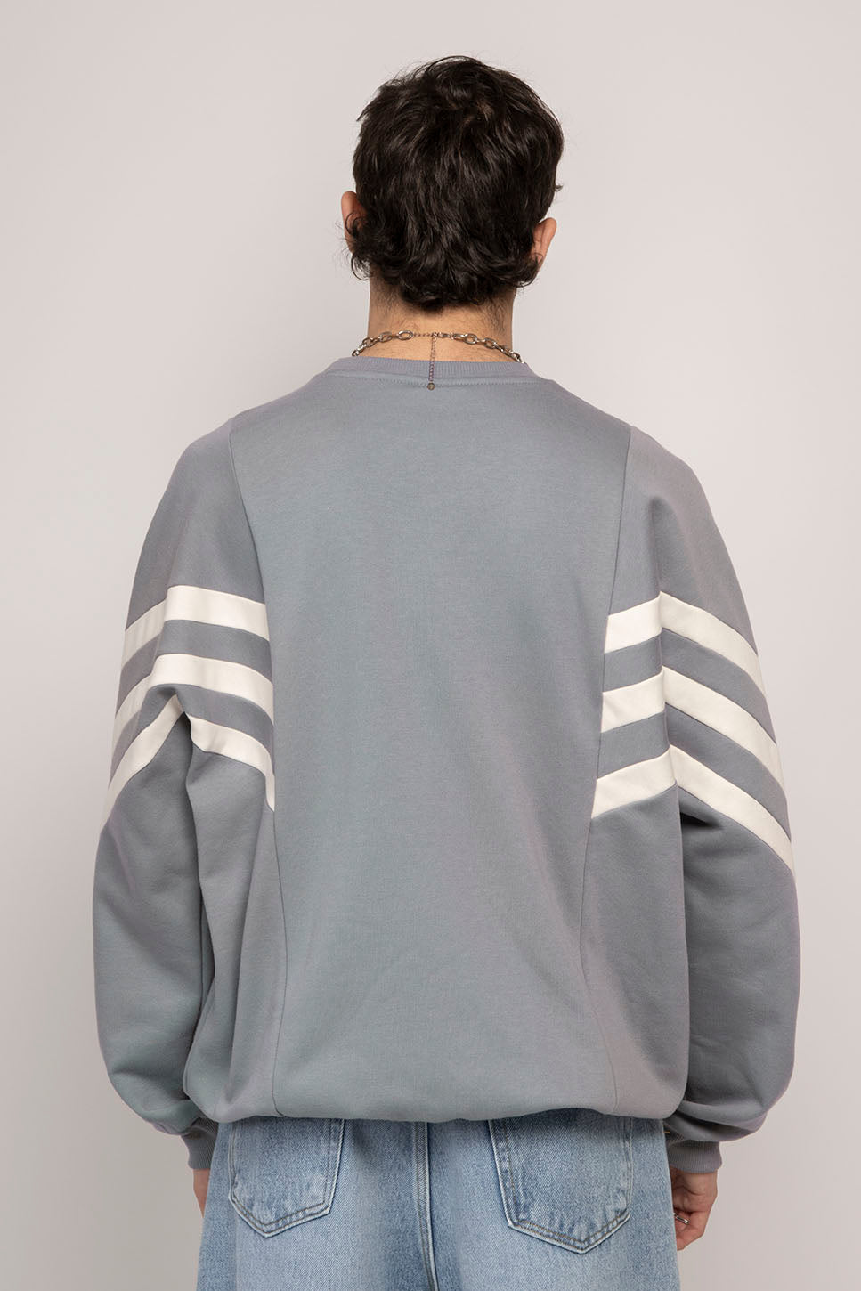 Sweat Chad Palid Bleu / Ivoire