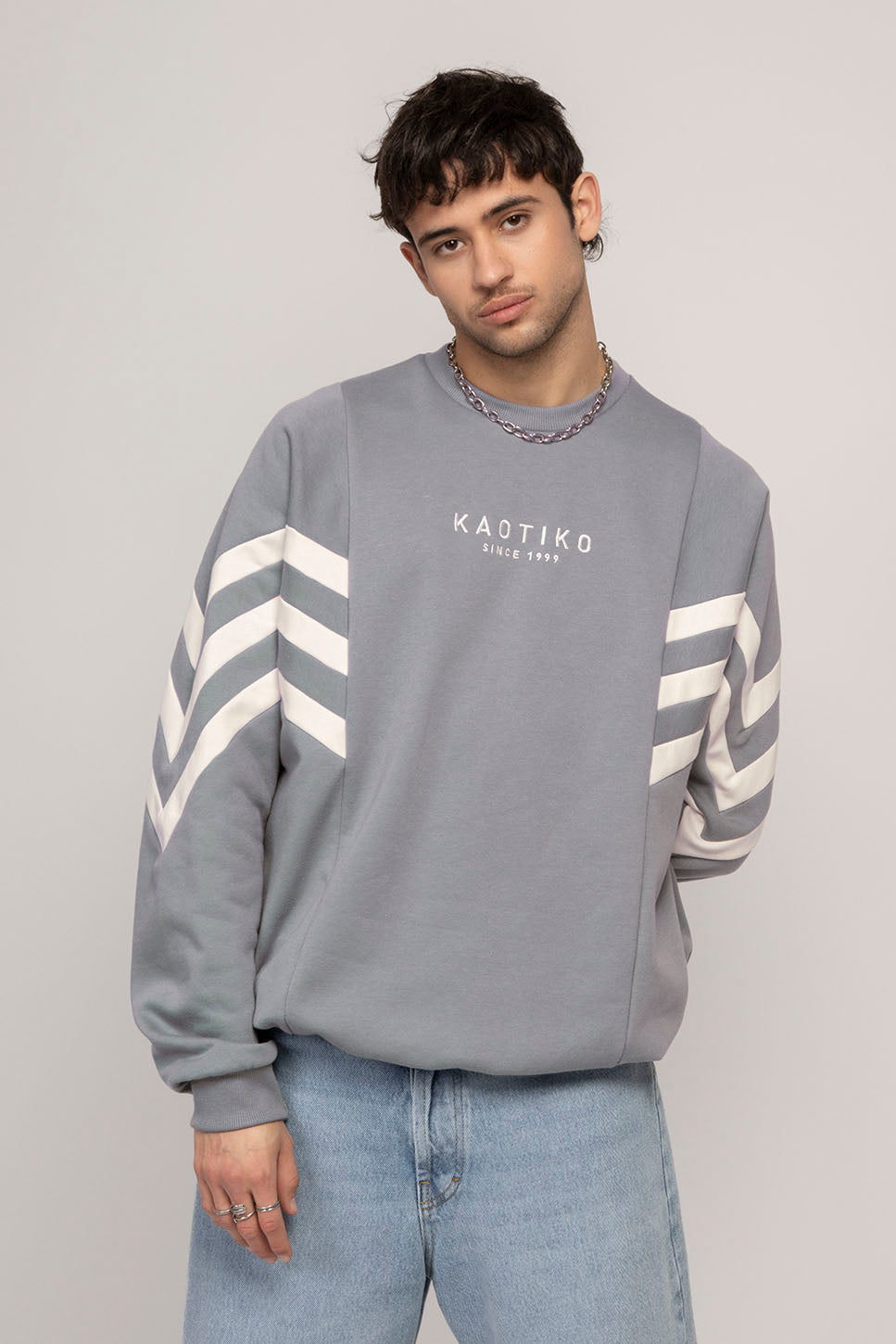 Sweat Chad Palid Bleu / Ivoire