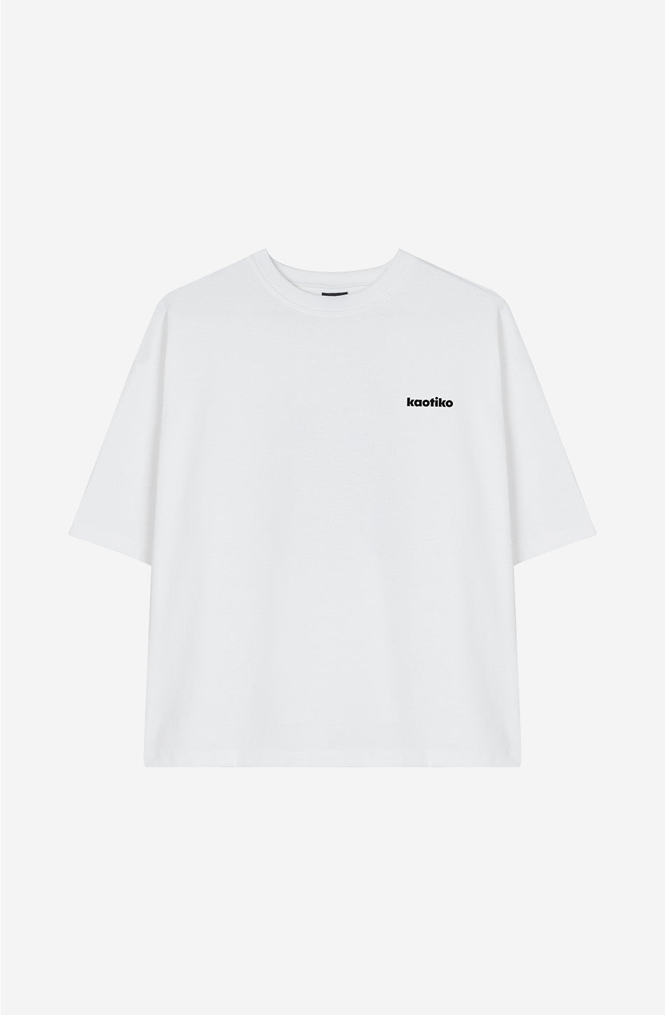 Branding T-Shirt blanc en coton biologique