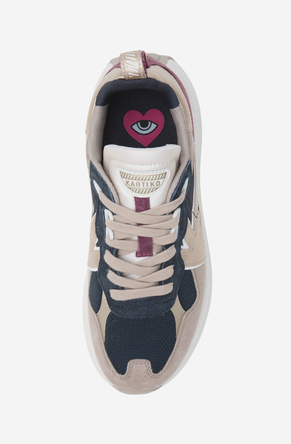 Zapatillas Kaotiko Detroit Glam Dark Mauve