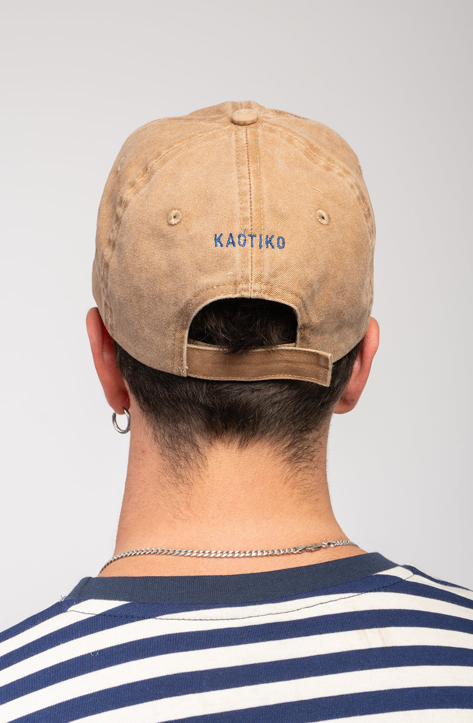 Organic Cheers Darling Washed Dark Camel Cap
