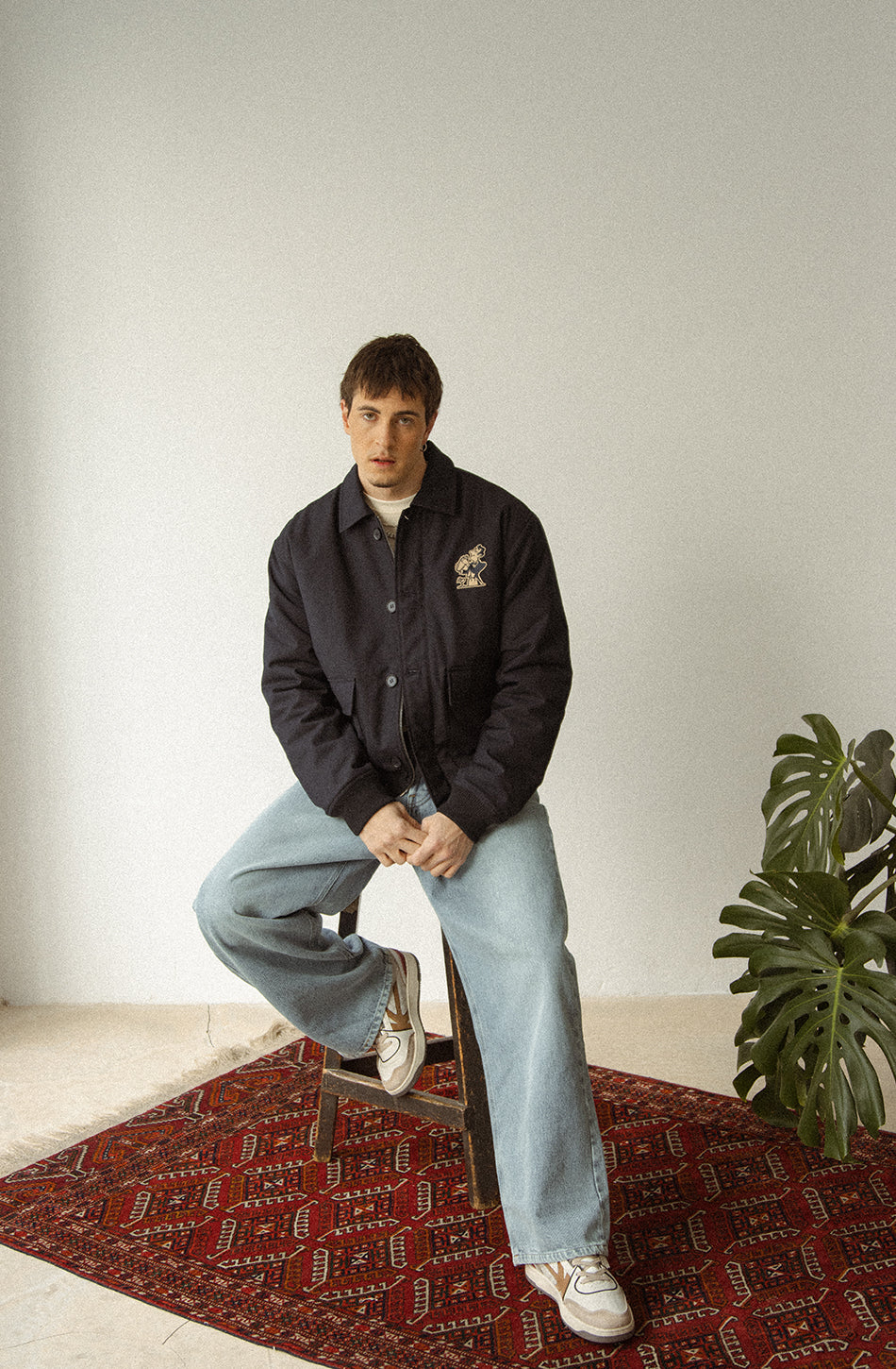 Cheers Darling Marineblaue Jacke