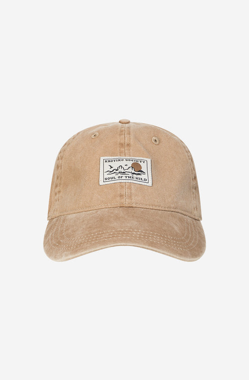 Gorra Organic Western Washed Dark Camel