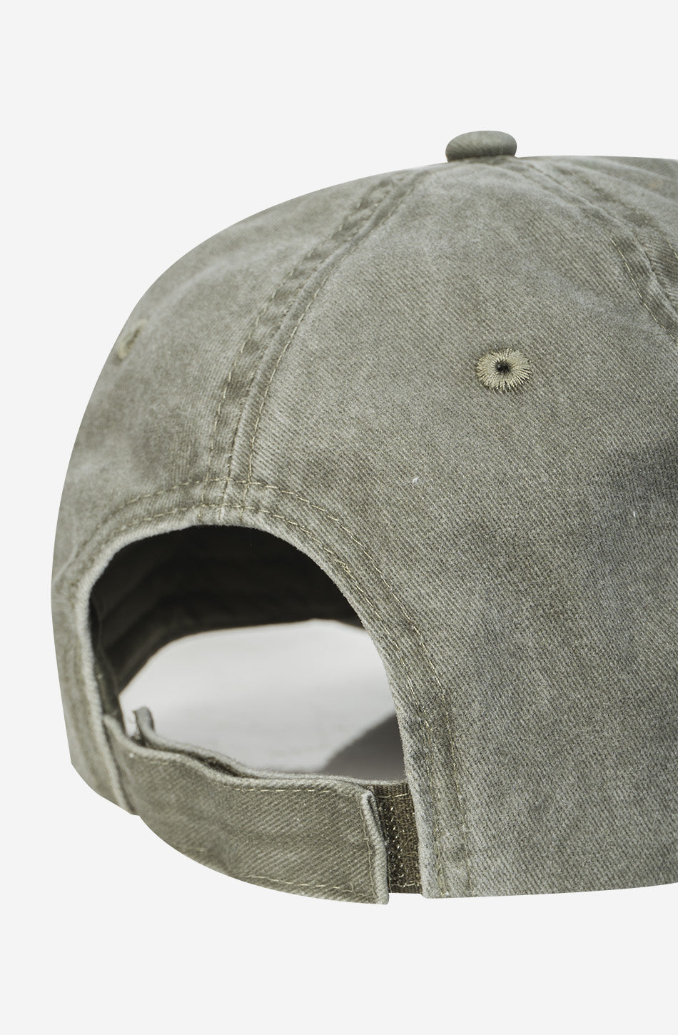 Organic Western Washed Khaki Cap